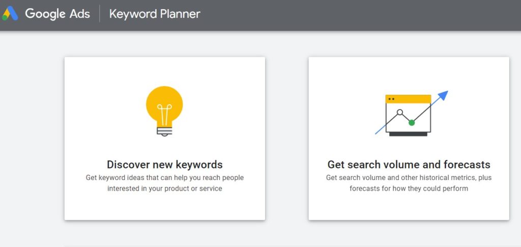 Google Keyword Planner