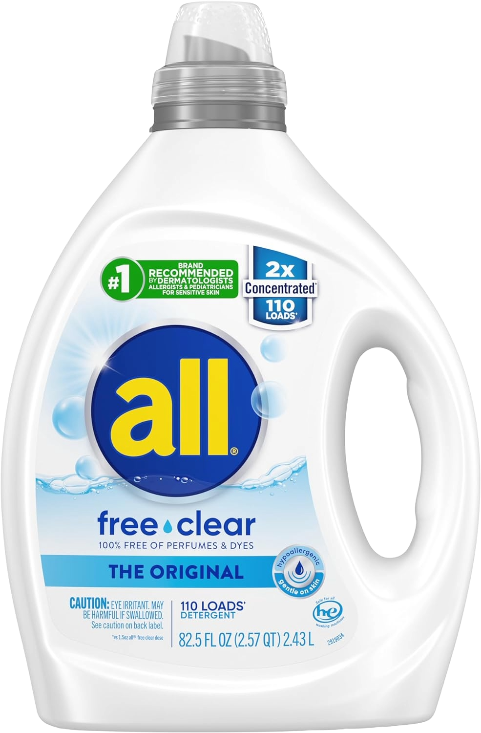 All Free Clear Liquid Laundry Detergent