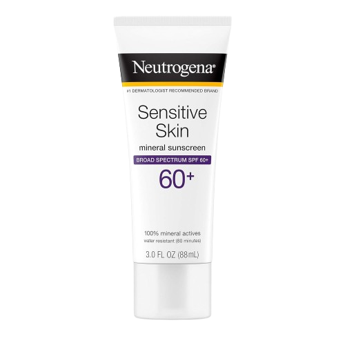 Neutrogena Sensitive Skin Sunscreen Broad Spectrum SPF 60+