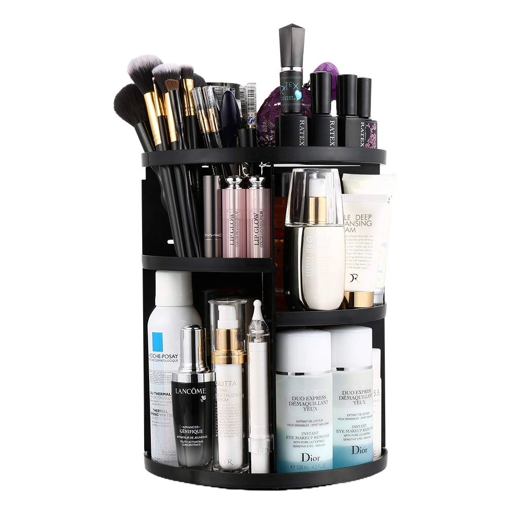 Jerrybox 360 Degree Rotation Makeup Organizer