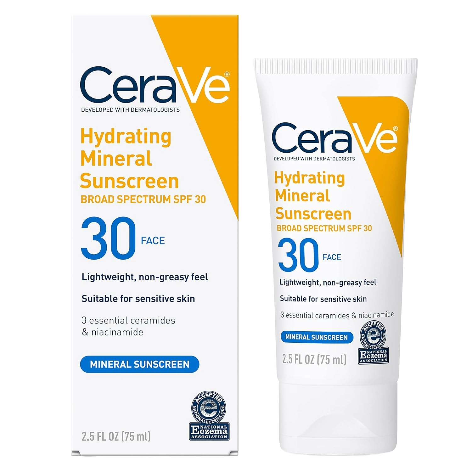 CeraVe Hydrating Mineral Sunscreen SPF 30