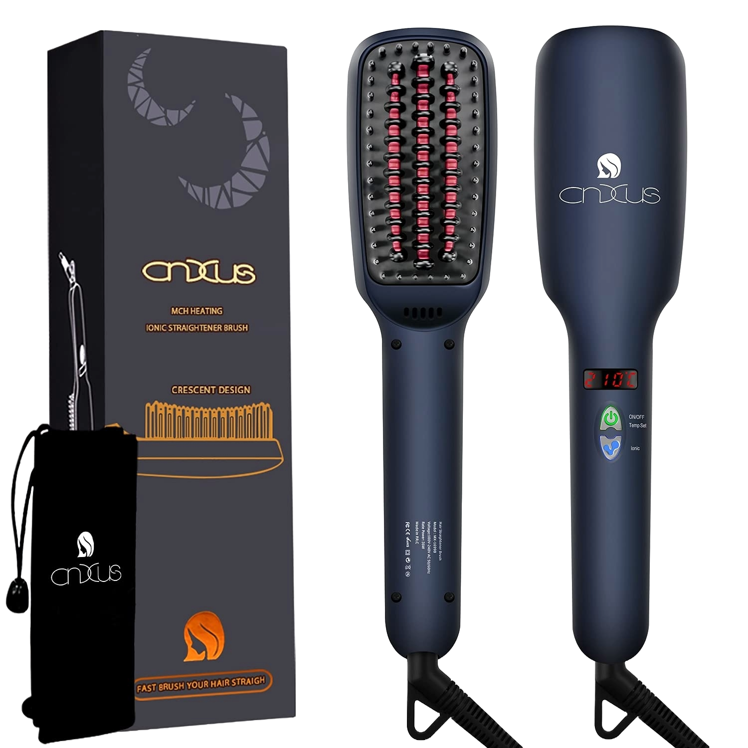 CNXUS Ionic Hair Straightening Brush