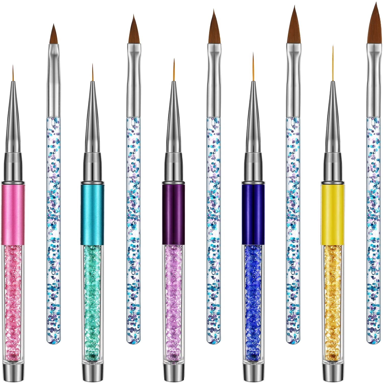 Mudder Nail Art Brushes Set