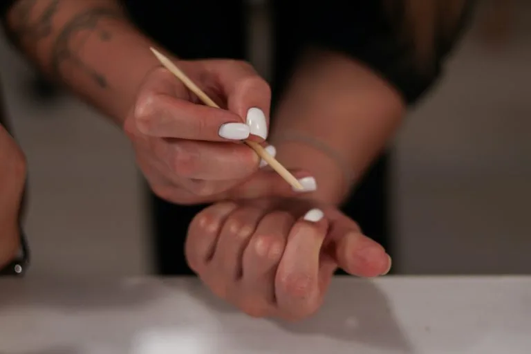 blonde dry curly hair Best Nail Art Brushes for Precision Designs