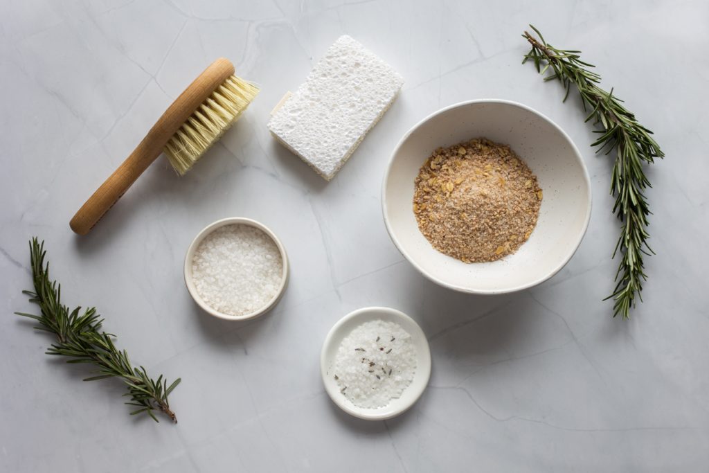 Different Scrubs To Make With Ginger