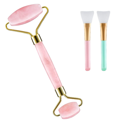 Rosejoice Pink Rose Quartz Facial Roller