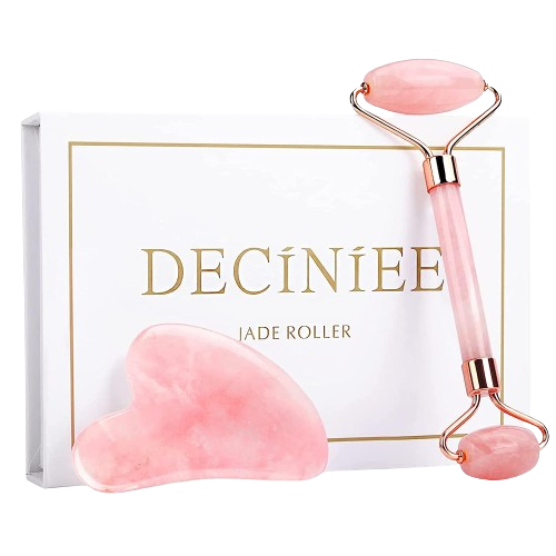 Deciniee Jade Roller and Gua Sha Set