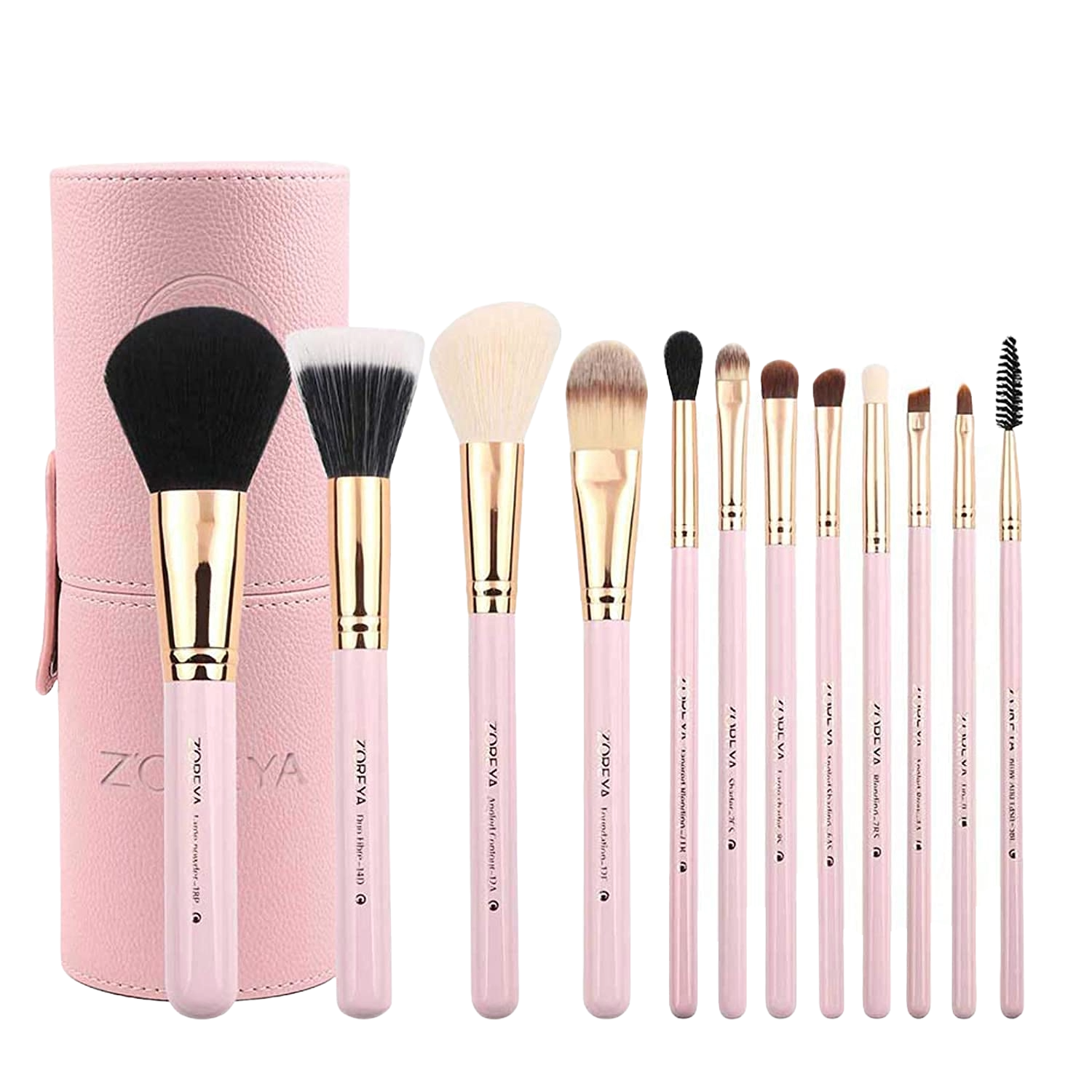 ZOREYA Makeup Brush Holder Bag