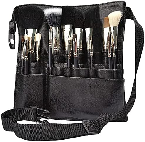 Hotrose 22 Pockets Professional Cosmetic Makeup Brush Bag