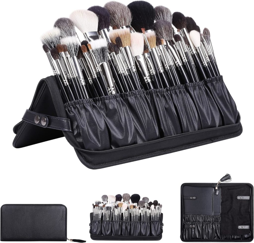 ROWNYEON Makeup Brush Holder Bag