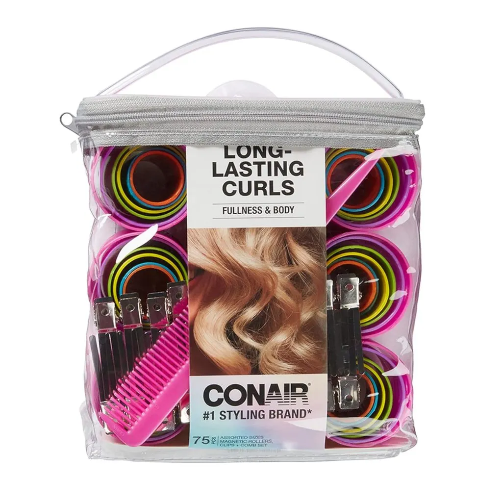Best Hair Rollers for Vintage Styles Conair Magnetic Rollers Set