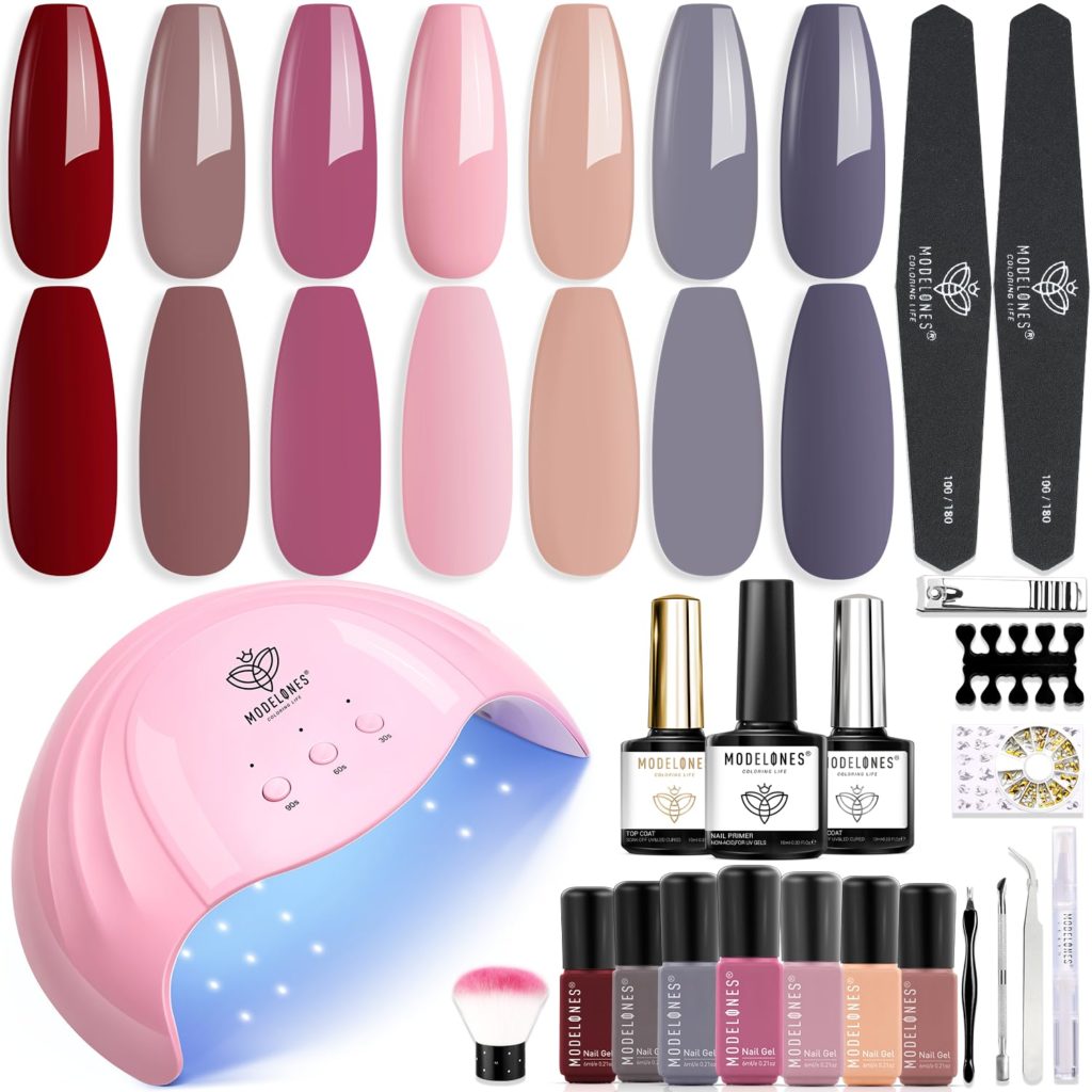 Modelones Gel Nail Polish Starter Kit