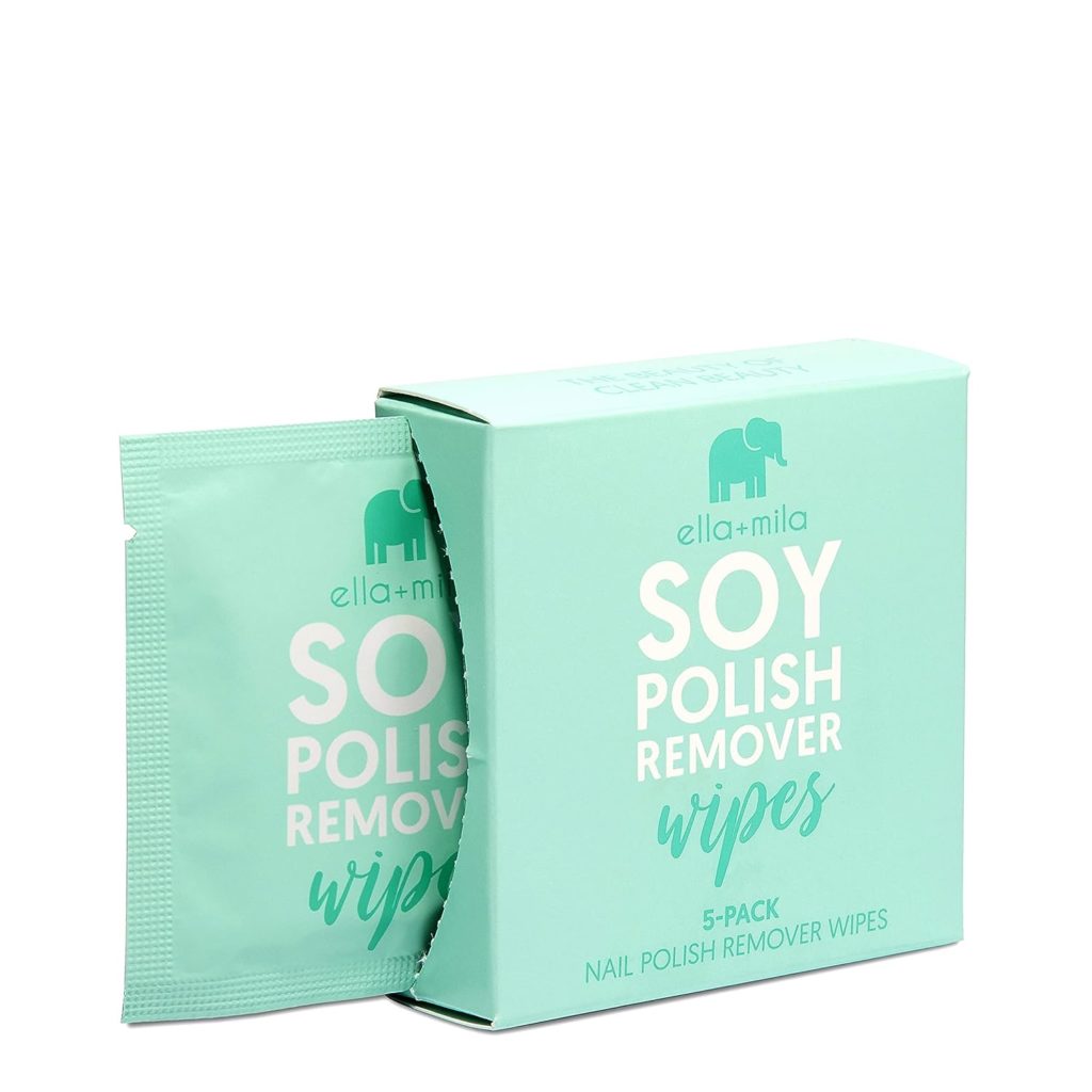 Ella+Mila Soy Nail Polish Remover Wipes