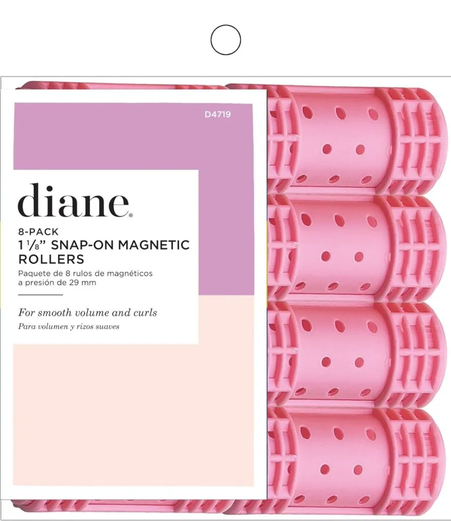 Best Hair Rollers for Vintage Styles Diane Snap-On Magnetic Rollers