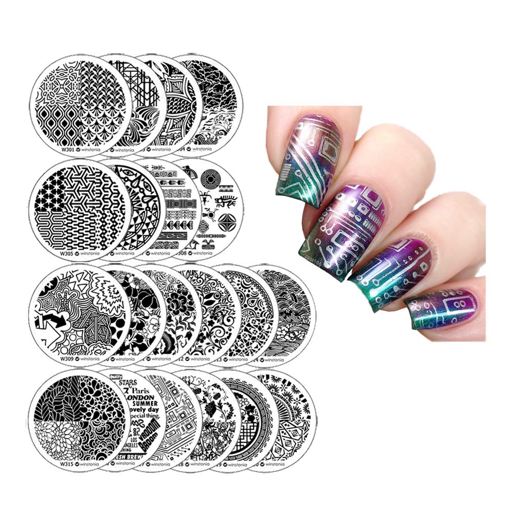 Winstonia Nail Art Stamping Kit