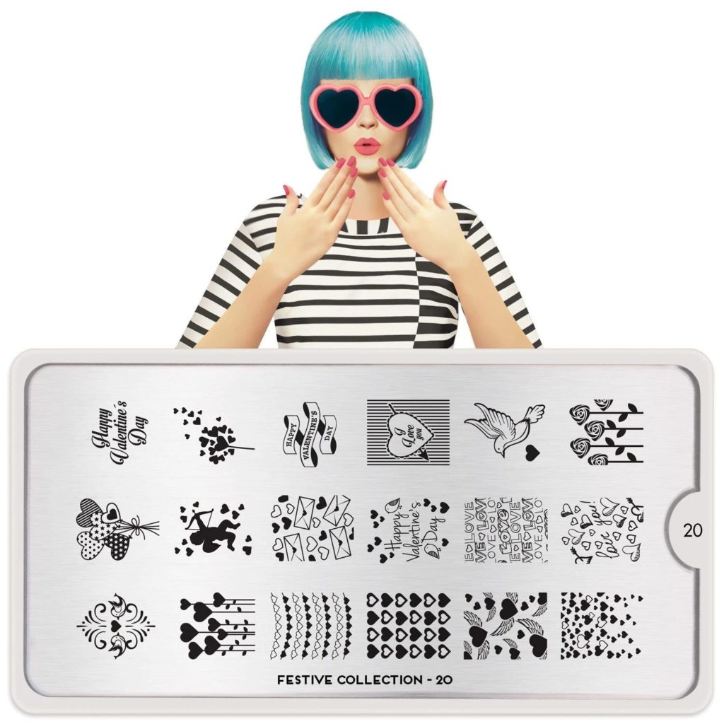 MoYou London Nail Art Stamping Plate