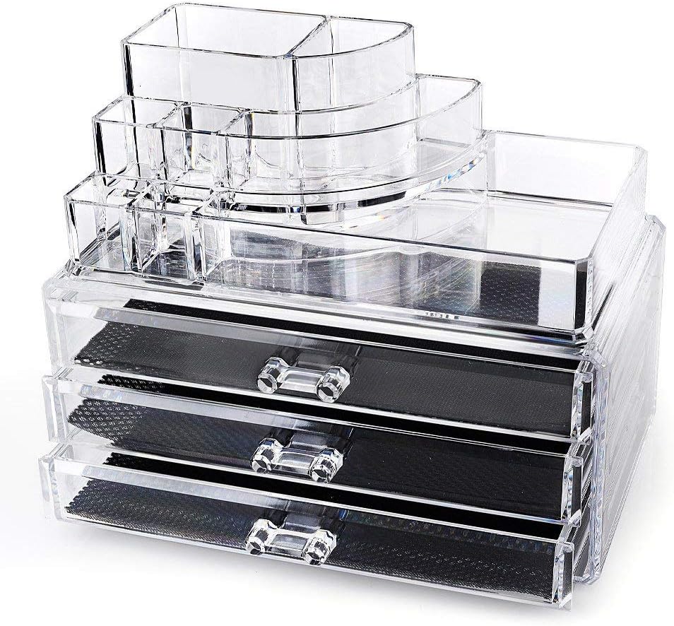 Home-it Clear Acrylic Lipstick Holder