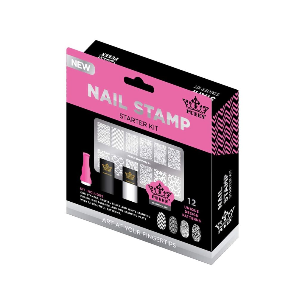 PUEEN Nail Art Stamping Kit