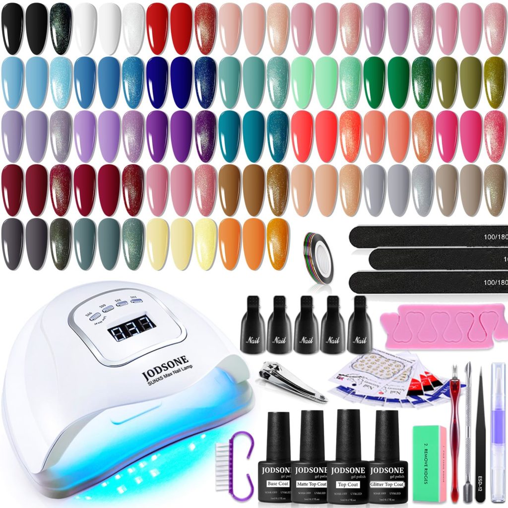 JODSONE Gel Nail Polish Kit with UV Light