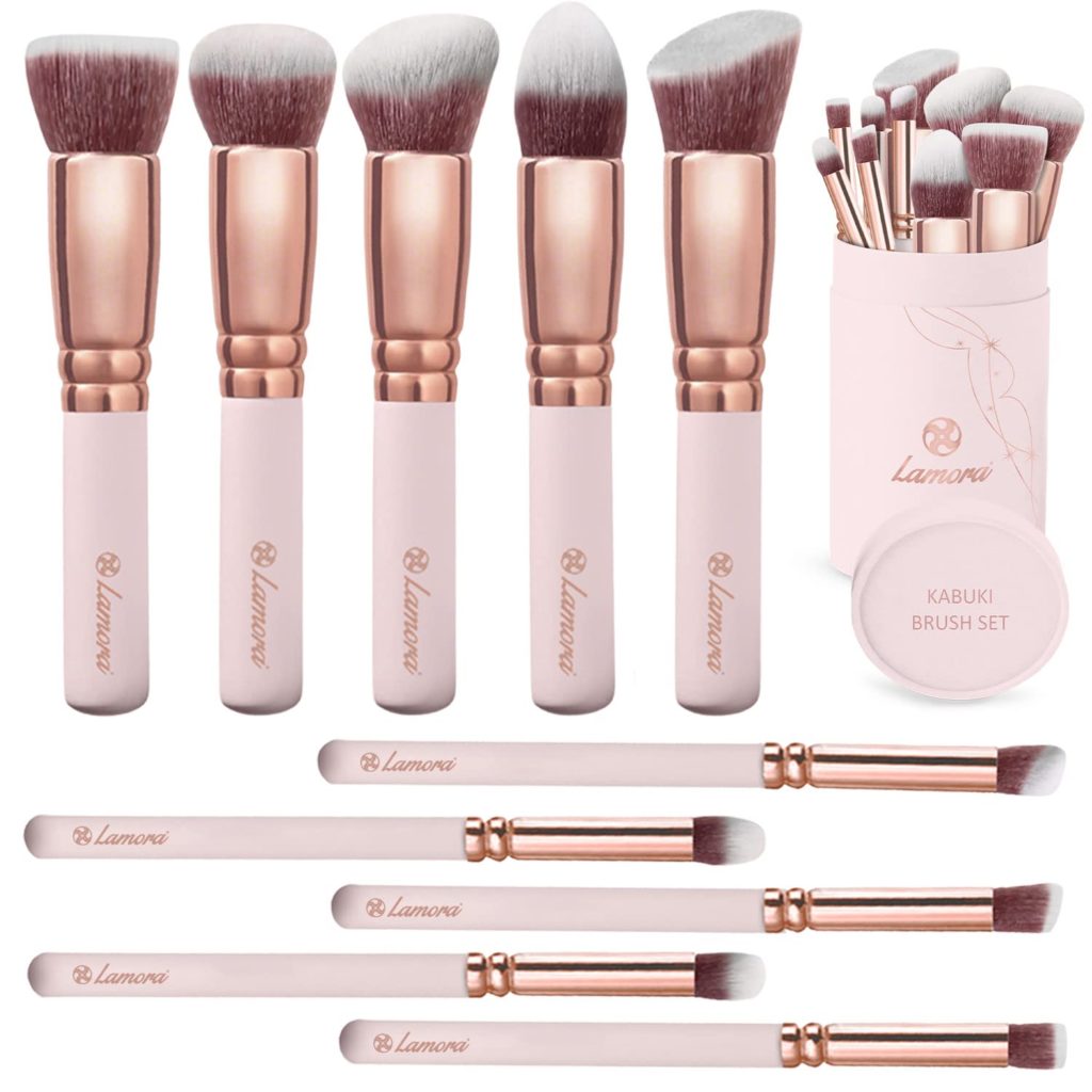 Lamora Kabuki Makeup Brush Set