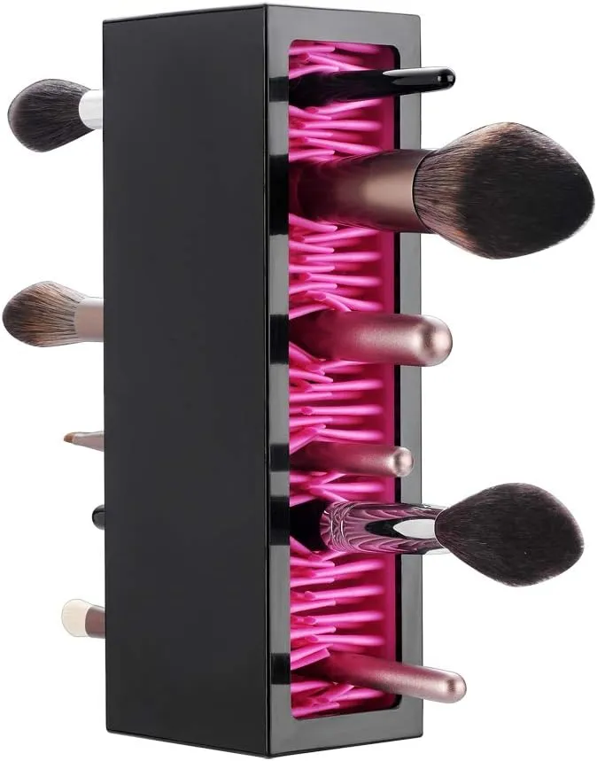 Best Makeup Brush Drying Racks Jamend Clxp Silicone Vanity Air Drying Rack Display Storage