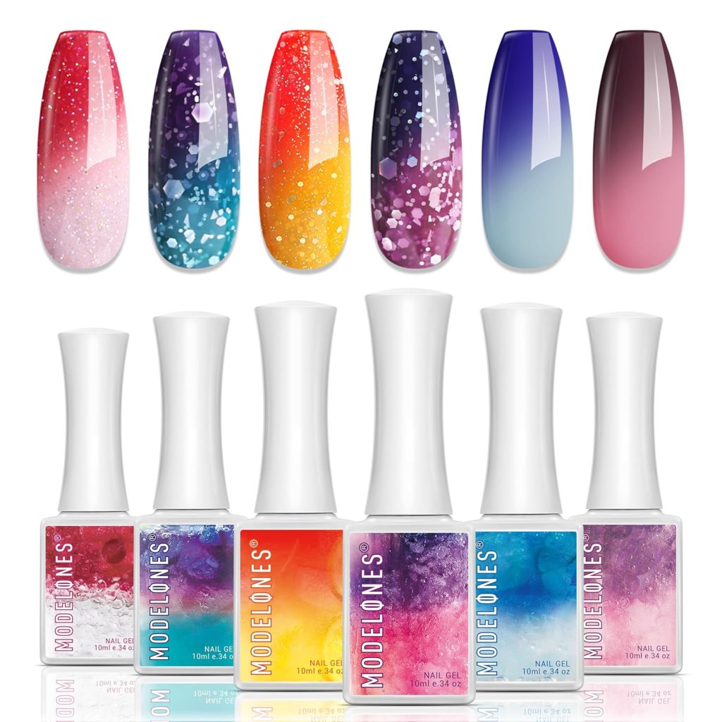 modelones Color Changing Gel Nail Polish Set