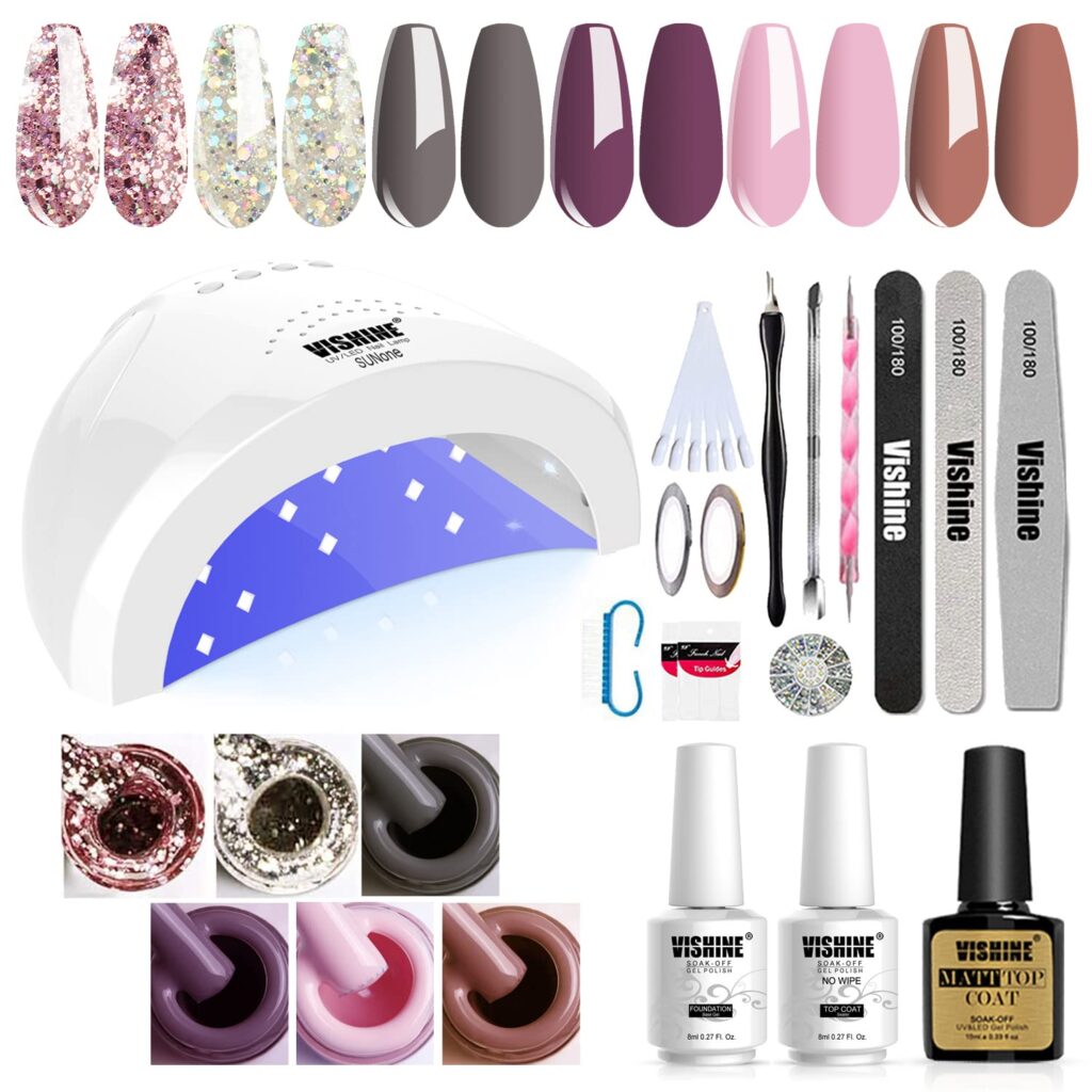 Vishine Gel Nail Polish Starter Kit