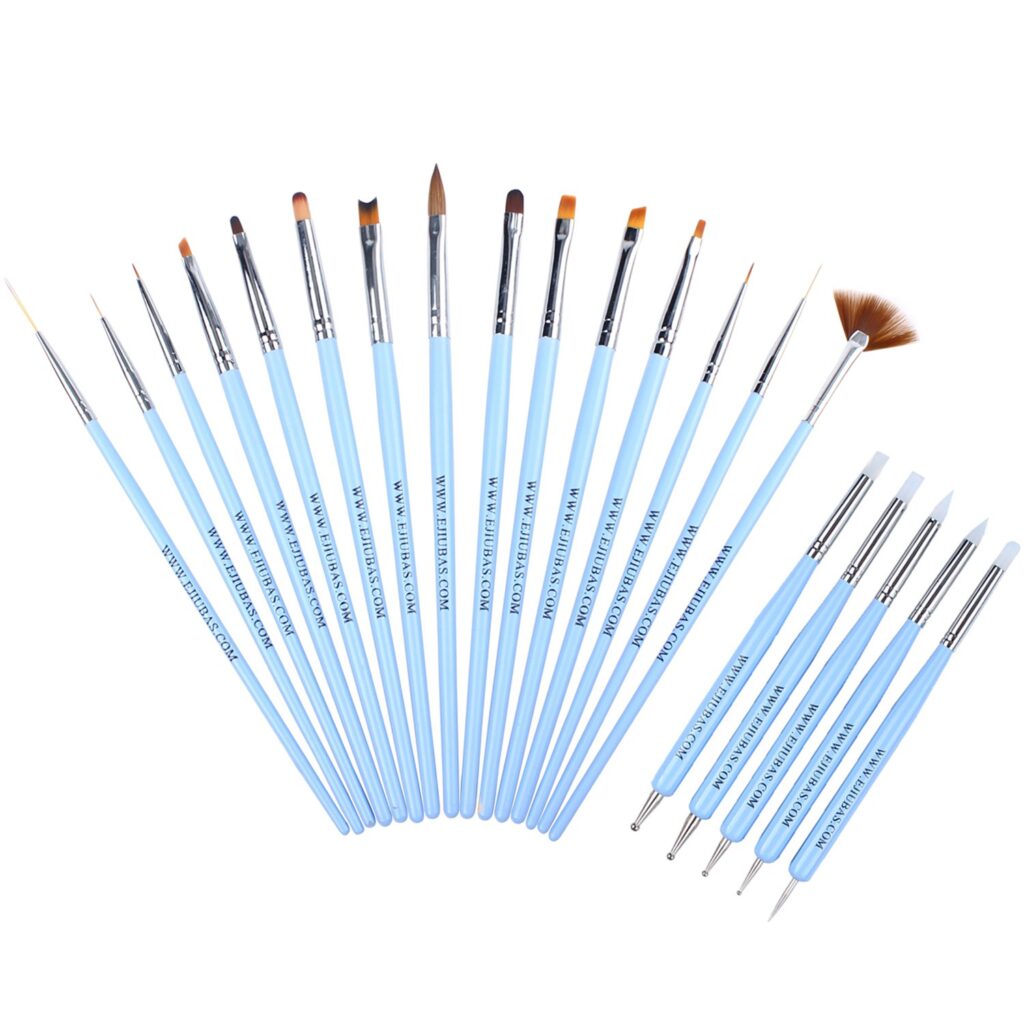 Ejiubas Nail Art Brushes Set