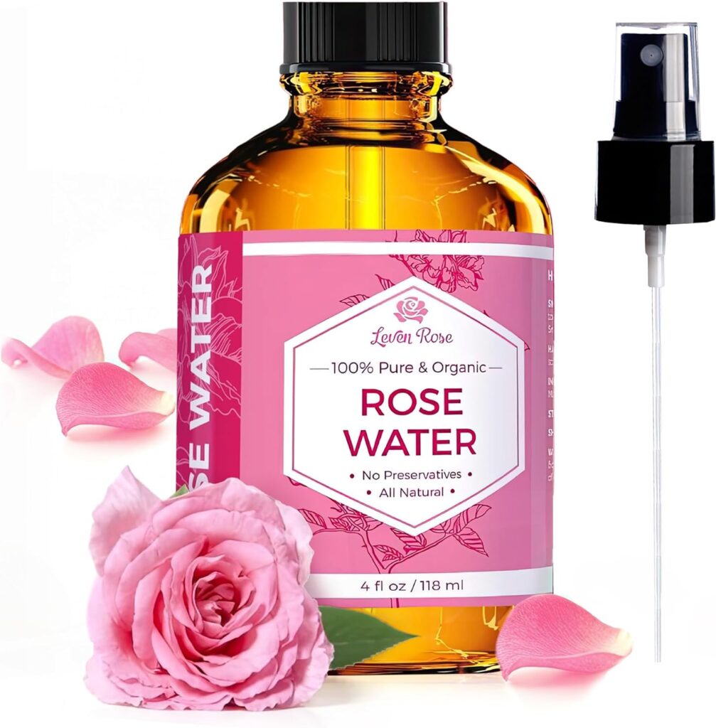 Leven Rose 100% Pure & Organic Rose Water