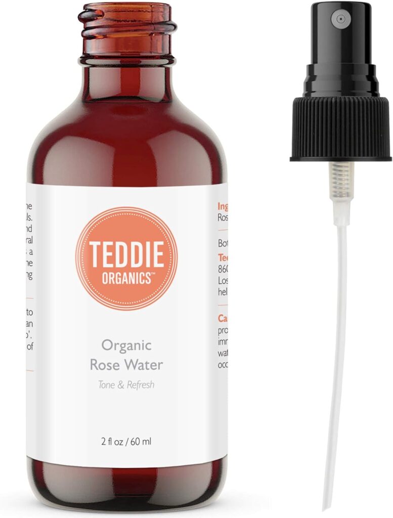 Teddie Organics Rose Water Facial Toner