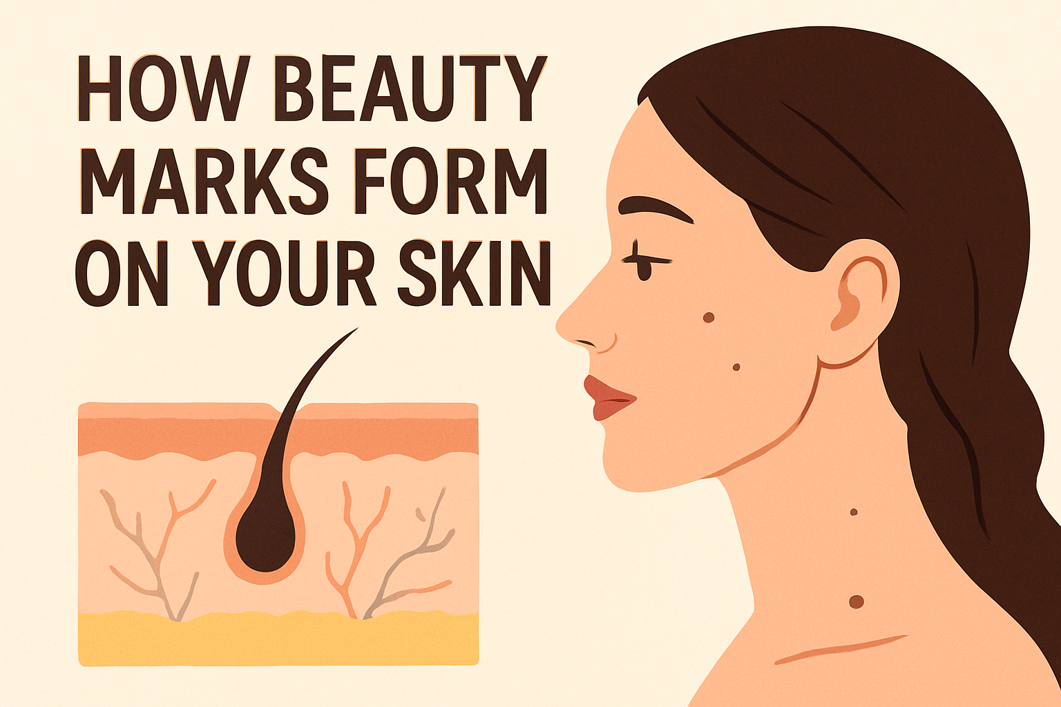 How Beauty Marks Form on Your Skin