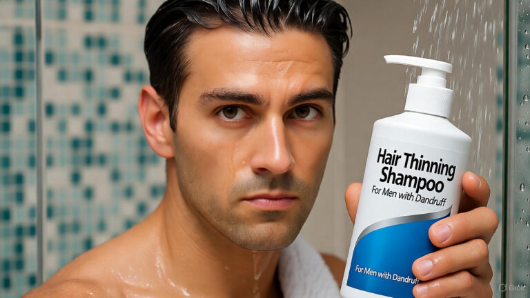 Best Hair Thinning Shampoos for Men with Dandruff