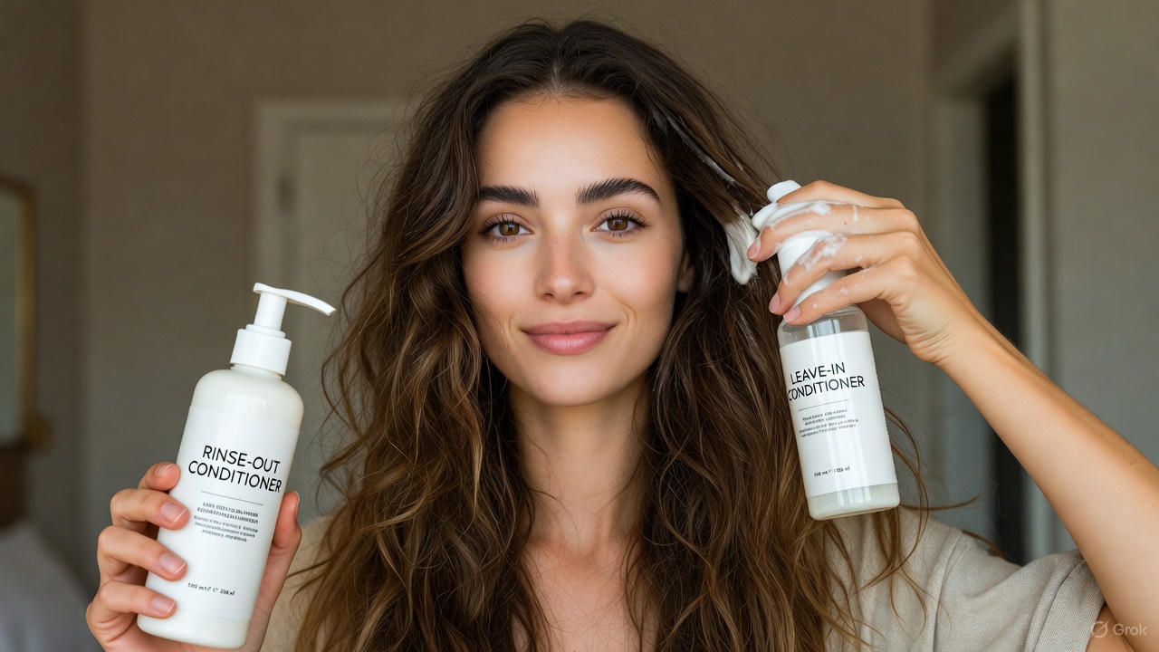 Rinse-Out Conditioner vs Leave-In Conditioner