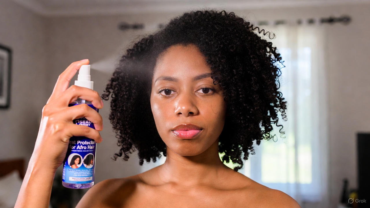 Best Heat Protectant for Afro Hair