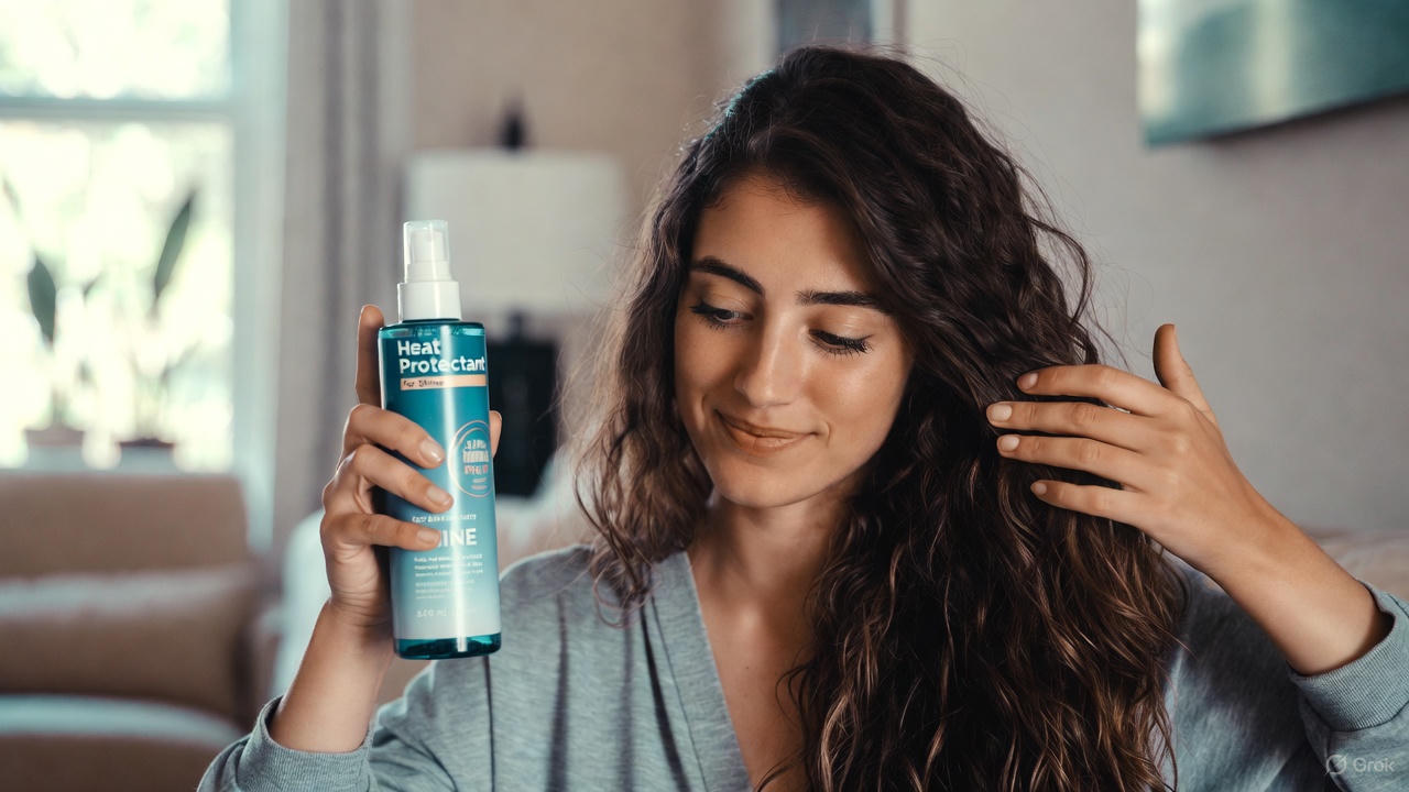 Best Hair Heat Protectant Serums for Shine