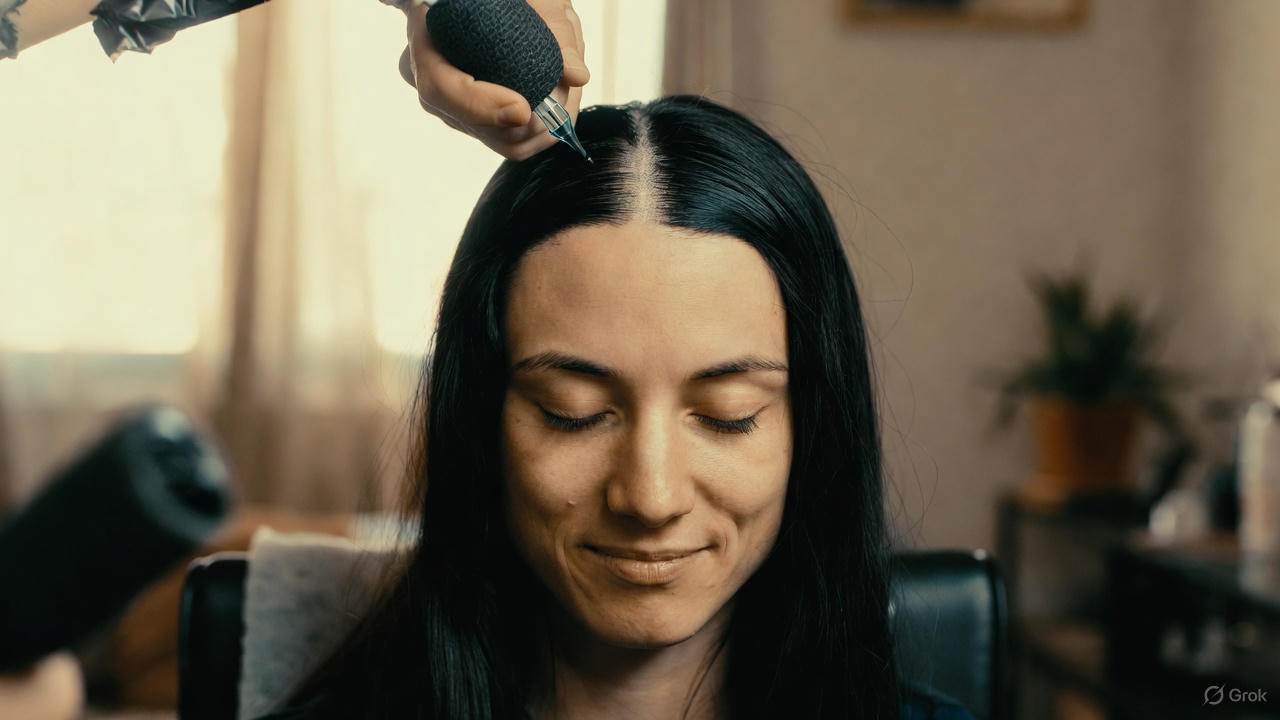 Art of Hair Tattooing: Temporary Designs and Patterns