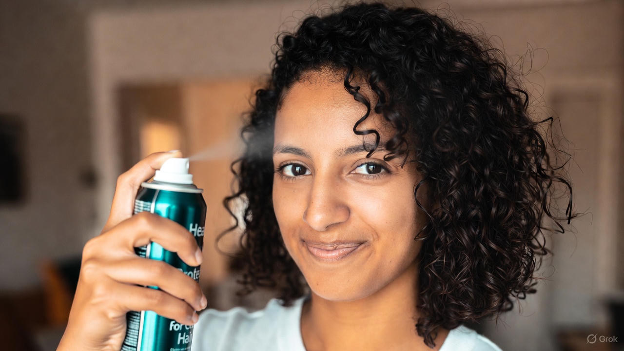 Best Heat Protectants for Curly Hair